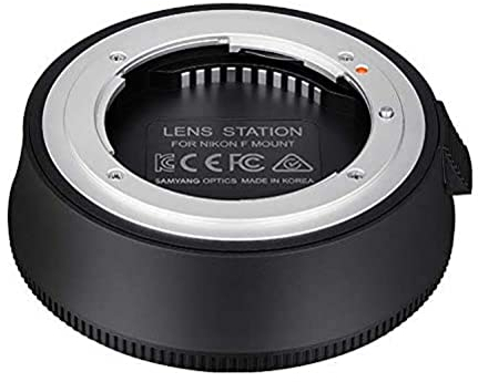 Samyang Lens Station für Nikon F AF Objektive - Docking-Station ermöglicht System Upgrade, kalibriert Blende und Fokus automatisch, einfache Handhabung