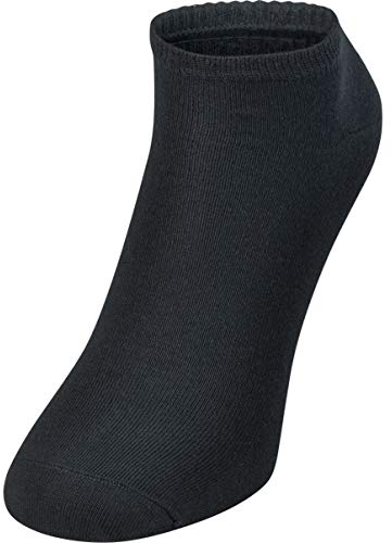 JAKO Füßlinge Invisible 3er Pack schwarz, 5 (43-46) Ohne Geschlecht