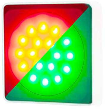 Signalleuchte LED rot|grün 24V Ampel Anzeige Schaltzustand, Warnlicht LED