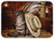 Mnsruu American West - Alfombrilla de secado de platos (45,7 x 60,9 cm)