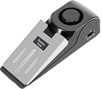 Portable Door Stop Alarm Blocking 50dB Alarm Block Wedge Door Stops, Door Stopper, for Hotel Apartment, Traveling House Dorm, Door Stopper