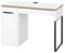 Ikea MICKE Schreibtisch, 105x50 cm, weiß/anthrazit