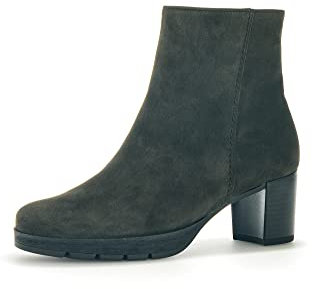 Gabor Damen Ankle Boots, Frauen Stiefeletten,Moderate Mehrweite (G),Winterstiefeletten,Booties,halbstiefel,Sherwood (Mel.),40.5 EU / 7 UK