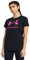Under Armour Damen Live Sportstyle Graphic Short Sleeve Crew Neck T-Shirt, (008) Black/Fluo Pink, X-Klein
