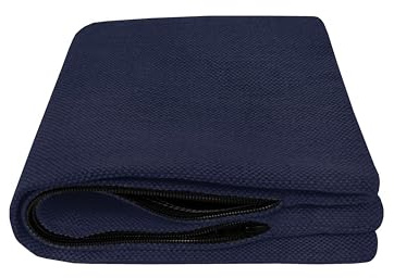 POKAR Bezüge für Palettenkissen Palettenauflagen Palettenmöbel Palettensofa, Deko-Kissen 40x40, Dunkelblau