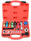 Zoomtools 22pcs Master Quick Disconnect Tool Kit for Automotive AC Fuel Line and Transmission Oil Cooler Line, Include Type Remover, fit for Ford fit for Chevy fit for GM Models