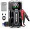 ACEZUK Avviatore Batteria, 5000A Avviatore di Emergenza per Auto/Moto(7.0L Gas or 5.5L Diesel) Starter Batteria Auto Portatile Jump Start con LED/LCD Booster Avviamento