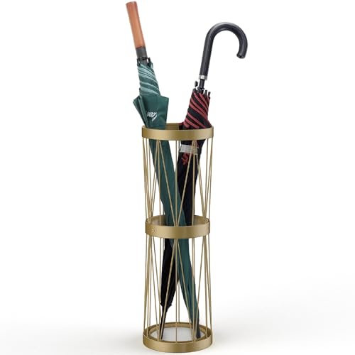 Mango Steam Pluvian Soakstone Porte-parapluie (grand, doré)