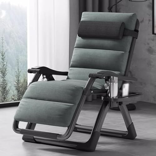 DSEWTEZXI Tumbonas Jardin Exterior con cojín Respirable Plegable terraza Tumbona amacas terraza Plegables Baratas, Respaldo Ajustable,Adecuado for Todas Las Estaciones,Silla ergonomica.