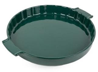 Peugeot - Tarteform Appolia 30 cm - Keramik - Waldgrün | 100% natürliche Materialien - Hochgebrannte Emaille - 10 Jahre Garantie