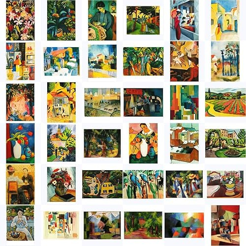 postkarten-universum.de Kunstkarten-Komplett-Set August Macke