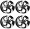 4x Dezent Felgen Alufelgen AO dark 8.0Jx20 ET50 5x108 kompatibel mit LYNK & CO 1