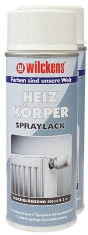 ARLI Set: Heizkörper Lackspray 3 x 400ml weiss hochglänzend weiß Schnelltrocknender Spraylack Heizkörperlackspray auf Kunstharzbasis Spraydose für Heizkörper Wasserboiler Radiatoren Warmwasserrohre