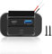 55W Dual USB Autocaravana Cargador Coche Panel 12V/24V, PD Tipo C 36W y QC3.0 USB 18W, RV Cargador Coche con Interruptor, Toma USB Coche Empotrable, Autocaravana Cargador Rápida para Barco Camión Moto
