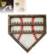 Meisterschaftsring-Vitrine, 24 Ringpfosten, verbessertes Softball-Ringhalter-Display, Baseball-Ringhalter, Fußball, Basketball, Softball-Ring-Display, Box, Wandhalterung, Sport-Preis, Trophäenkoffer