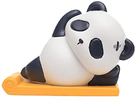 modern Home Decor Harz-Panda-Statuenfiguren, Ornament für Tischdekoration, Yoga Gifts for Couples
