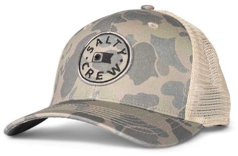 Salty Crew Watermark Retro Trucker Cap One Size