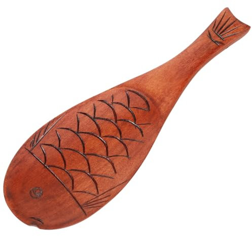 OUNONA Cucharas De Madera Para Arroz Pequeñas Palas De Madera Cuchara De Cocina Duradera y
