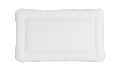 KiGATEX Babykissen, Flachkissen, 40x60cm, Oeko-TEX® | Flaches Kinderkissen für Babybett und Kinderbett, weich, atmungsaktiv, waschbar bis 95°C und trocknergeeignet