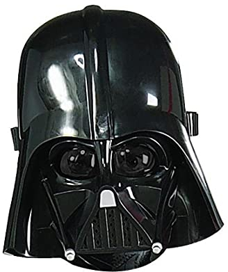 Rubie's Official Disney Star Wars Darth Vader-Maske für Kinder, Einheitsgröße, Schwarz Halloween