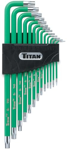 Titan Tools 12715 Tamper Resistant Star Key Set – Mehrfarbig (13)