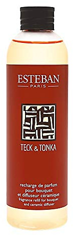 ESTEBAN Recarga 250ml difusor perfume casa TECK & TONKA palillos recambio