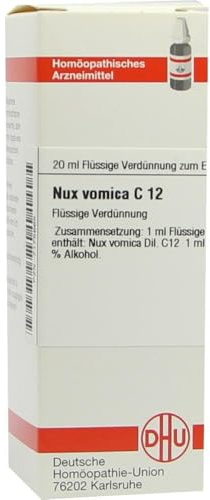 Nux vomica C12 DHU Dilution, 20 ml Lösung