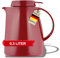 Helios Servitherm Kunststoff-Isolierkanne, rot, 0,3 Liter