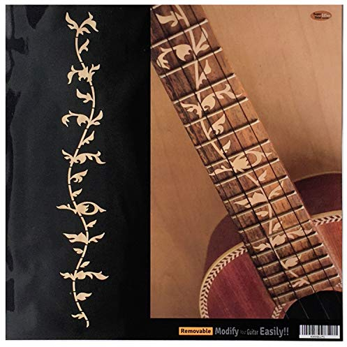 Inlay Sticker Griffbrett Position Marker für Konzert Ukulelen - Tree of Life - Holzmaserung