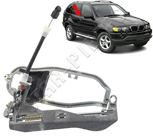 STARKIT PERFORMANCE Mecanismo de maneta de puerta compatible para BMW X5 E53 (1999-2006) delantera derecha (lado pasajero) 51218243616 | 8243616