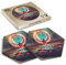 DV DESIGN 2 x Eco Boxed Cork Hexagon Coasters - Fantasy Portal Digital Gamer Drink Cup Mug Glass Table Protection Mat #14038