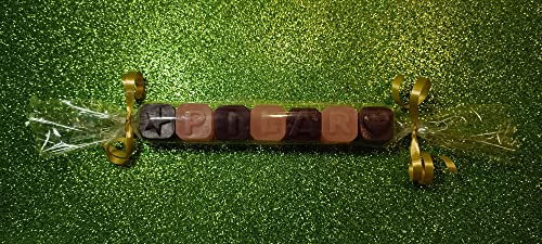 JABON BROCHETAS HORIZONTALES CARAMELO (HASTA 8 LETRAS)