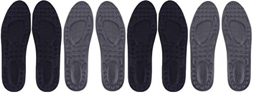 GLEAVI 4 Paare Einlegesohle Orthopädische Schuheinlagen Stützeinlagen Für Damen Stützeinlagen Für Männer Fußeinlagen Für Damen Orthopädische Einlage Lindern Mann Sport Fasziitis