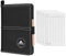 flintronic Scorecard Holder, Golf Scorecard Holder Waterproof, Leather Golf Score Card Wallet with Pen, Golf Scorecard Cover Leather Scorecard for Golf Score Cards Men & Women