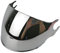 Anti Fog Motorrad Helm Visier Für OF562 Unisex Motorrad Helm Visier Objektiv Half Face Motorrad Helm Objektiv Visier Windschutzscheibe Schutzhülle Ersatz Motorrad Windschutzscheibe Helm(Silver)