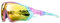KAPVOE Polarizzati Occhiali Da Ciclismo UV400 Protezione TR90 Sportivi Occhiali Da Sole Donna Uomo Corsa MTB Bicicletta Bici Guida Pesca Golf Running Bicicletta 61 blu rosa