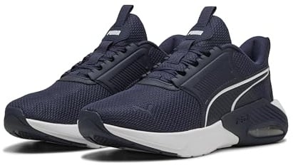 PUMA Unisex X-Cell Nova Fs Road Running Shoe, Puma Navy PUMA White, 43 EU