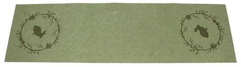 Tischläufer Osterkranz, Filz, 100% Polyester Maße: 40 x 140 cm