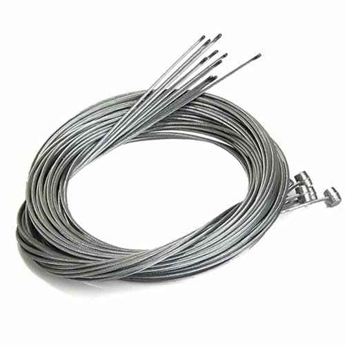 10 PCS Universal Inner Bike Brake Cable, 1.75m Bicycle Brake Inner Wire Cable for Mountain and Road Bike, Inner Wire Cable Replacement for Bicycle