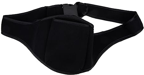 Mikrofongürtel für Fitnessinstructoren, Verstellbar, 36x14x1cm | Nylon und Tauchstoff, Weiche Haptik, für Lauftraining und Tanzen, Hält Sender oder Smartphone