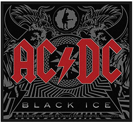 Razamataz AC/DC Men's Woven Patch 10CM X 5CM