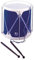 Reig Parade Kettle Drum mit Drumsticks und Gurt