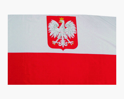 Flagge Fahne Polen mit Adler 90x150cm