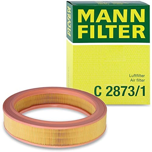 MANN-FILTER C 2873/1 Air Filter - for Cars + Transporters | For Passenger Cars, Clean Air Intake, Durable Filter Media, Perfect fit Design, True OE Engineering