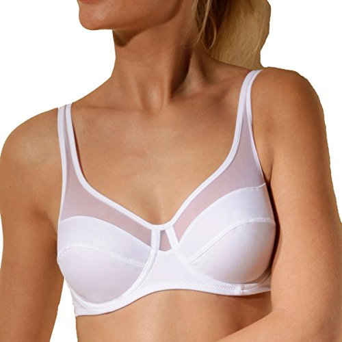 Dim Soutien-Gorge Femme Avec Armatures Generous Classique x1 Soutien-Gorge, Blanc, 105D
