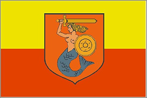 U24 Aufkleber Warschau Flagge Fahne 8 x 5 cm Autoaufkleber Sticker