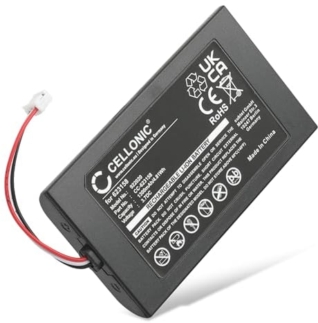 subtel, Batterie für Fernbedienungen kompatibel mit Logitech Elite, Harmony 950, 915-000257 (1300mAh, 3.7V)