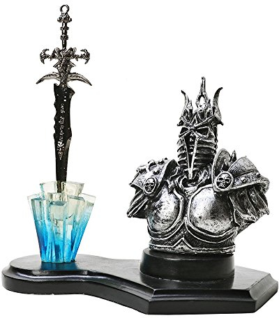 S&A Brieföffner Dämonen Ritter/Warlord Demon Knight mit Tischständer