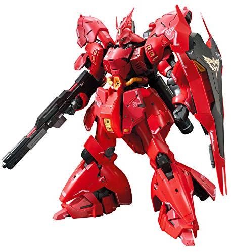 Bandai Hobby BAN230363 - Char's Counterattack Sazabi RG 1/144 Modellbausatz rot