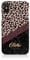 Tirita Personalised Compatible with iPhone Xr Hard Case Cover PRINTED GLITTER, NOT REAL GLITTER Animal Print Snake Rose Gold Leopard Skin Giraffe Tiger Africa Custom Initials Name Bling